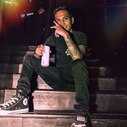 Promotional image of music artist DirtyHappy